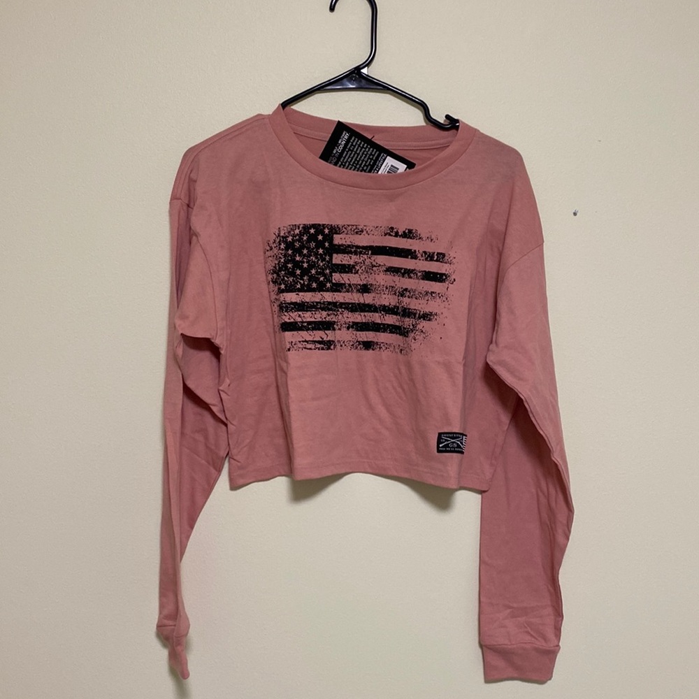 Grunt Style long sleeve crop top